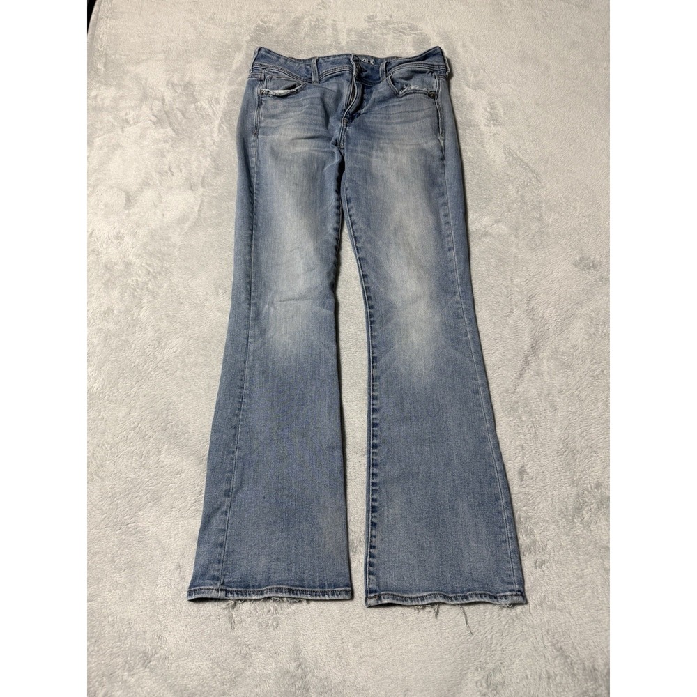 American Eagle Jeans Women's 8 Blue Kick Boot Medium Wash 29x30